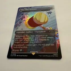 Piko Piko Hammer-Hammer of Nazahn FOIL 2098 Secret Lair SLD MTG Rare Unplayed NM - Image 5