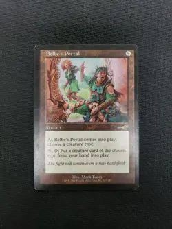 MTG *Belbe's Portal X1* (HP) Nemesis Magic The Gathering - Image 1