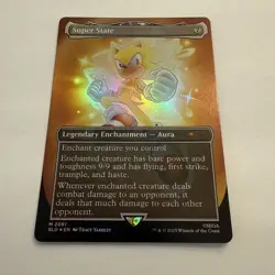 Super State FOIL Borderless 2081 Sonic Secret Lair SLD MTG Mythic Unplayed M/NM - Image 3
