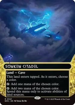 Sunken Citadel Borderless Edge of Eternities NM MTG - Image 1