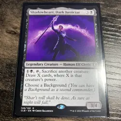 Shadowheart, Dark Justiciar #146 (NM) Baldur's Gate CLB Magic MTG regular - Image 1