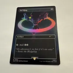 Sol Ring FOIL Borderless 2093 Sonic Secret Lair Drop SLD MTG Regular Unplayed NM - Image 3