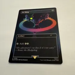 Sol Ring FOIL Borderless 2093 Sonic Secret Lair Drop SLD MTG Regular Unplayed NM - Image 4