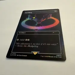 Sol Ring FOIL Borderless 2093 Sonic Secret Lair Drop SLD MTG Regular Unplayed NM - Image 5