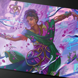 Aetherdrift Avishkar Living Energy Commander Playmat for MTG Fans - Image 2