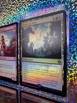 MTG Foil: 0235 Windcrag Siege; 0126 Sunset Strikemaster; 0149 Etali's Favor - Image 3