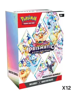 Pokemon TCG Prismatic Evolutions Booster Bundle Lot Of 12 BRAND NEW ✅ - Image 1
