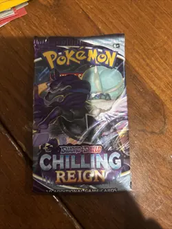 Pokemon TCG Sword & Shield Chilling Reign Booster Pack - Sealed - Image 1