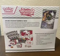 Pokemon Scarlet and Violet White Flare Pokemon Center Elite Trainer Box ETB - Image 2