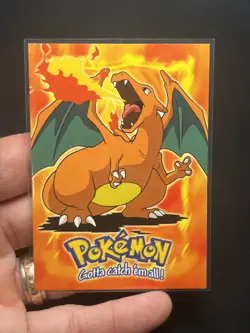 Charmander Charmeleon Charizard E4 E5 E6 Topps Pokemon Movie Blue Pokemon Cards - Image 3