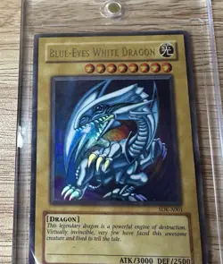 Blue Eyes White Dragon 1st Edition Holo Australia SDK-A001 YuGiOh Card - Image 1