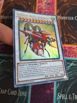 Yugioh Battlewasp - Sting the Poison BLHR-EN033 Ultra Rare 1st Edition Near Mint - Image 2