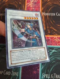 Yugioh Tempest Magician CSOC-EN088 Secret Rare Unlimited Near Mint - Image 2