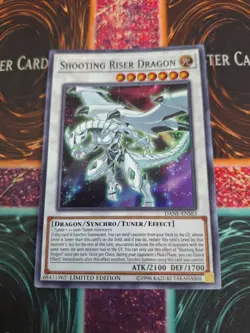 Yugioh Shooting Riser Dragon DANE-ENSE3 Super Rare Limited Near Mint - Image 1