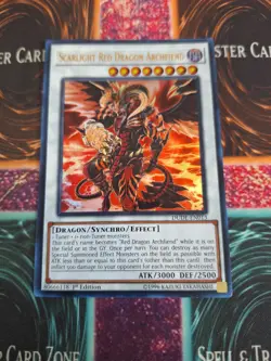 Yugioh Scarlight Red Dragon Archfiend DUDE-EN013 Ultra Rare 1st Edition NM - Image 1
