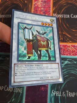Yugioh The Fabled Kudabbi HA04-EN058 Secret Rare 1st Edition Near Mint - Image 2