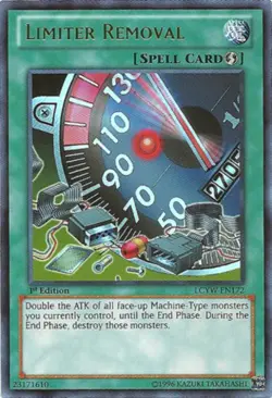 Yugioh! LP Limiter Removal - LCYW-EN172 - Ultra Rare - Unlimited Edition Lightly - Image 1