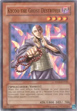 Yugioh! LP Kycoo the Ghost Destroyer - RP02-EN040 - Common - Unlimited Edition L - Image 1