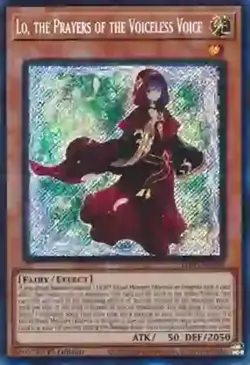 Yugioh! LP Lo, the Prayers of the Voiceless Voice - PHNI-EN019 - Secret Rare - 1 - Image 1