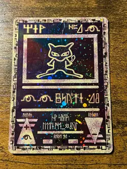 Ancient Mew 2000 Movie Promo Holo Pokemon Card Vintage WoTC Rare - Image 1
