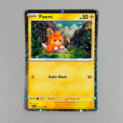 Pokemon TCG Card - Pawmi 74/193 Cosmos Holo | Common | 2023 Paldea Evolved - Image 2