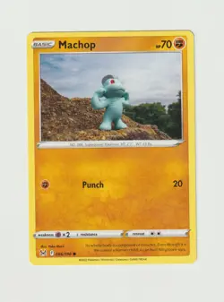 Machop Pokemon TCG SWSH11 Sword & Shield Lost Origin Card 086/196 - Image 1