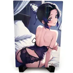 Demon Slayer Shinobu Kocho Sexy Hot Anime Waifu Girl Lewd Goddess Story Art Card - Image 1