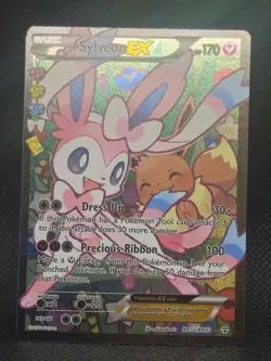 Pokemon TCG Sylveon EX 2016 Generations Holo Full Art Ultra Rare Card RC32/RC32 - Image 1