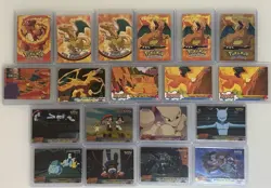 HUGE 44 Topps Pokemon Trading Card Lot Series 1 W/ Foils, Holos, & Much More! 🔥 - Image 2