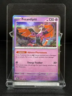 Fezandipiti 96 /167 S&V Twilight Masquerade Holographic Holo Pokemon Card - Image 1