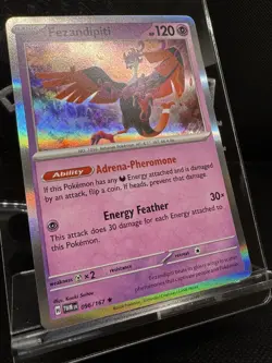 Fezandipiti 96 /167 S&V Twilight Masquerade Holographic Holo Pokemon Card - Image 2