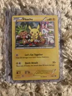 Pokemon Pikachu TCG XY Black Star Promos Holo Card XY95 - Image 1