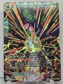 Piccolo Prideful Hero BT8-129 NHR FOIL Dragon Ball Super Card Game NM/M - Image 1
