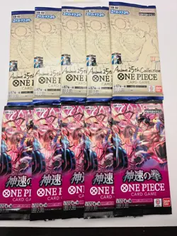 BANDAI One Piece Card Game TCG 10 pack set Set of 2 types【EB-02】【OP-11】 - Image 1