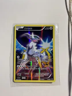Pokemon Arceus XY116 Black Star Promo Full Art Holo Card 2016 - Image 1
