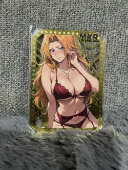 GODDESS STORY MXR #028/100 RANGIKU BLEACH METAL ANIME CARD - Image 1