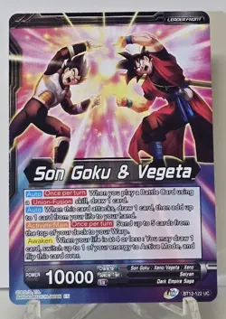 Gogeta, Fateful Fusion BT12-122 UC FOIL Dragon Ball Super Card Game NM/M - Image 2