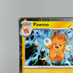 Pokemon TCG Card - Pawmo 75/193 Cosmos Holo | Uncommon | 2023 Paldea Evolved - Image 3