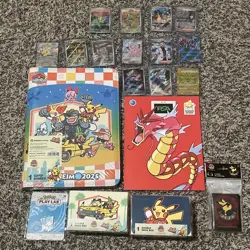 2025 Pokemon World Championships 9 Pocket Card Binder Anaheim & more - Image 1