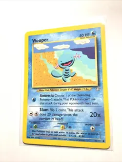 4x WOOPER - 82/111 - Neo Genesis - Pokemon Card - LP - Image 1