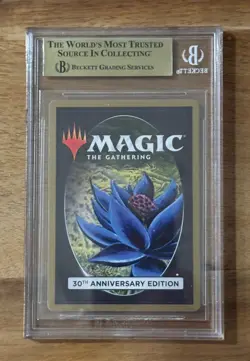 MTG: Magic MOX SAPPHIRE 30th ANNIVERSARY Edition M30 Retro Frame BGS 9.5 QUAD++ - Image 2
