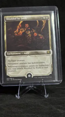 Regular Shielded by Faith #5 (NM) Signature Spellbook Gideon SS2 Magic MTG - Image 1