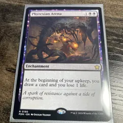 MTG FDN - Phyrexian Arena Reg - Image 1
