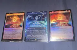 The Fire Crystal & The Water Crystal MTG Foil Lot Of 3 - Image 1