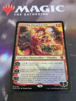 Mtg. Chandra, Dressed to Kill. Foil. Innistrad Remastered. Pack Fresh - Image 1