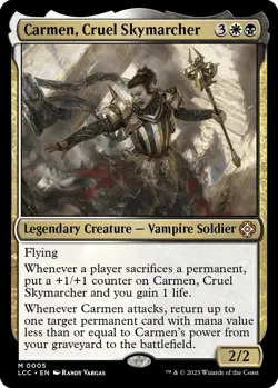 MTG Foil - Carmen, Cruel Skymarcher - 5 / NM / English - Image 1