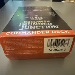 Outlaws of Thunder Junction: Commander Deck - most wanted MTG Brand New Sealed - Image 3