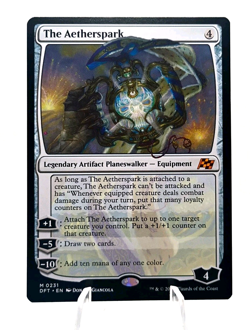 The Aetherspark #0231-Aetherdrift MTG-Reg Mythic-Magic The Gathering 2025 NM/M - Image 1