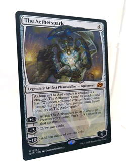 The Aetherspark #0231-Aetherdrift MTG-Reg Mythic-Magic The Gathering 2025 NM/M - Image 4