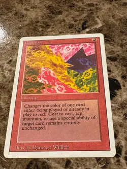 CHAOSLACE Magic the Gathering MTG Revised MP - Image 1